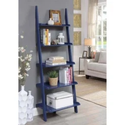 72" American Heritage Bookshelf Ladder - Breighton Home Cherry