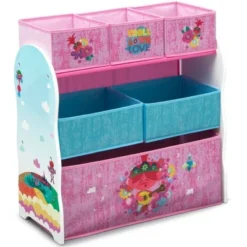 Disney Trolls World Tour Design and Store 6 Bin Toy Organizer - Delta Children -My Book Perch Sales Store unnamed file 211