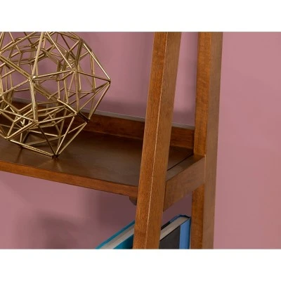 72" Charlotte Bookshelf Brown - Linon 10 72" Charlotte Bookshelf Brown - Linon - Image 8