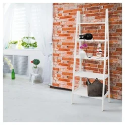 72" Shelf Ladder Bookcase - Flora Home Espresso -My Book Perch Sales Store unnamed file 2316
