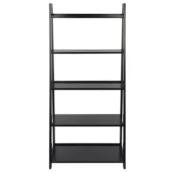 58" Adam A Frame Shelf - Black - Winsome
