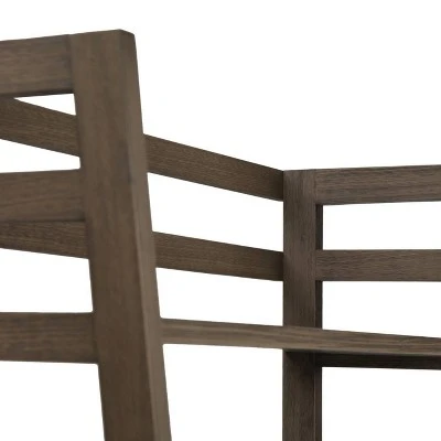 63"x30" Normandy Ladder Shelf Bookcase Farmhouse - Wyndenhall Black 8 63"x30" Normandy Ladder Shelf Bookcase Farmhouse - Wyndenhall Black - Image 6