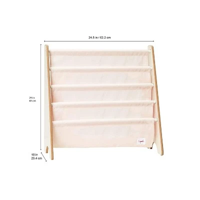 3 Sprouts High Quality Multipurpose Kids and Toddler Playroom or Bedroom Storage Shelf Organizer Bookcase Furniture, Pink Elephant 4 3 Sprouts High Quality Multipurpose Kids and Toddler Playroom or Bedroom Storage Shelf Organizer Bookcase Furniture, Pink Elephant - Image 2