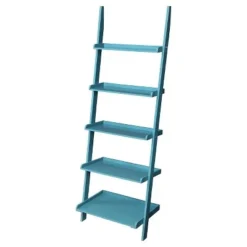 Breighton Home French Country Ladder 72" 5 Shelf Bookshelf - Convenience Concepts White -My Book Perch Sales Store unnamed file 2465