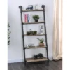 61" Mateo 5 Layer Ladder Book Shelves Brown/Oak - HOMES: Inside + Out 2 61" Mateo 5 Layer Ladder Book Shelves Brown/Oak - HOMES: Inside + Out -My Book Perch Sales Store unnamed file 2489