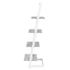 57" Graystone 4 Tier Ladder Bookcase/shelf Faux Birch/White - Breighton Home -My Book Perch Sales Store unnamed file 2514