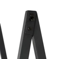 65" 4 Tier Metal and Wooden Leaning Bookcases and Ladder Shelves - Glitzhome Walnut -My Book Perch Sales Store unnamed file 2576