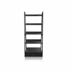 Juncus 5 Tiered Ladder Bookcase - HOMES: Inside + Out Black -My Book Perch Sales Store unnamed file 2587