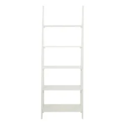 72.25" Brookings Ladder Bookshelf White - OSP Home Furnishings
