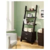 69" Ladder Bookcase with Drawers - EveryRoom Dark Taupe 1 69" Ladder Bookcase with Drawers - EveryRoom Dark Taupe -My Book Perch Sales Store unnamed file 2610