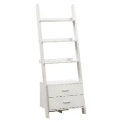 69" Ladder Bookcase with Drawers - EveryRoom Dark Taupe -My Book Perch Sales Store unnamed file 2615