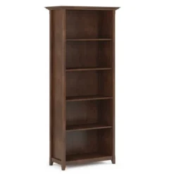 Halifax 5 Shelf Bookshelf - WyndenHall Golden Brown -My Book Perch Sales Store unnamed file 2657