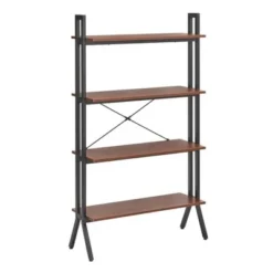 Connection 4-Tier Bookshelf - Buylateral Walnut -My Book Perch Sales Store unnamed file 2669