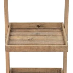 77" Wood/Metal Ladder Shelf Brown - Sagebrook Home -My Book Perch Sales Store unnamed file 2681