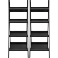 Viewfield 4 Shelf Ladder Bookcase Bundle - Room & Joy Light Gray -My Book Perch Sales Store unnamed file 2687