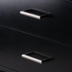 69.36" Bellamy Leaning Shelf with Storage Black - Winsome -My Book Perch Sales Store unnamed file 2706