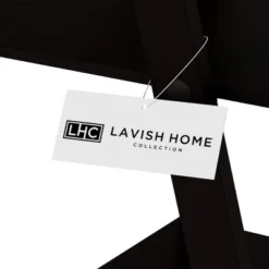 Hastings Home Lavish Home 4-Tier Ladder Bookshelf with X-Back Frame – Freestanding Bookcase, Black -My Book Perch Sales Store unnamed file 2772