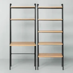 Hearth & Hand W/Magnolia Furniture Wood & Wire Ladder Bookshelf - Hearth & Hand™ with Magnolia -My Book Perch Sales Store unnamed file 2847