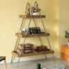 Vintiquewise Large Ladder Triangular 3 Tier Metal Display Shelving Server Rack -My Book Perch Sales Store unnamed file 2866