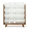 Morgan Mid-Century 12 Bin Toy Storage Wood/White - Humble Crew -My Book Perch Sales Store unnamed file 287