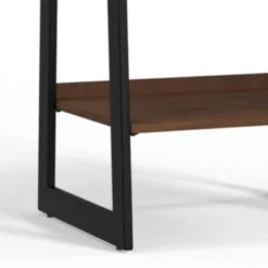 71.7" Hawkins Metal/Wood Ladder Shelf Walnut - WyndenHall -My Book Perch Sales Store unnamed file 2896