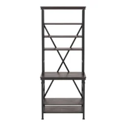 78" Lairg Bookcase - miBasics Antique White/black -My Book Perch Sales Store unnamed file 2912