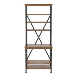 78" Lairg Bookcase - miBasics Antique White/black -My Book Perch Sales Store unnamed file 2913