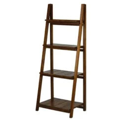 Flora Home 60" Folding Slatted Bookcase-4 Shelf -My Book Perch Sales Store unnamed file 2917