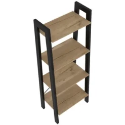 54" Emery 4 Tier Ladder Shelf Bookcase Light Wood - RST Brands -My Book Perch Sales Store unnamed file 2941