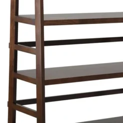 72"x36" Normandy Wide Ladder Shelf Bookshelf Brunette Brown - WyndenHall -My Book Perch Sales Store unnamed file 2949