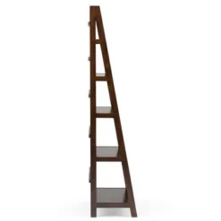 72"x36" Normandy Wide Ladder Shelf Bookshelf Brunette Brown - WyndenHall -My Book Perch Sales Store unnamed file 2950
