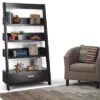 60" Harriet Solid Wood Ladder Shelf Dark Chestnut Brown - WyndenHall -My Book Perch Sales Store unnamed file 2952