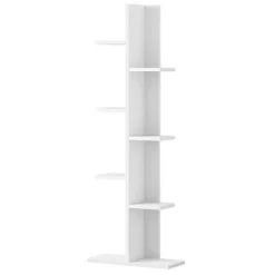 Costway Open Concept Bookshelf Plant Display Shelf Rack Storage Holder Wooden White -My Book Perch Sales Store unnamed file 3021