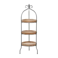 Olivia & May Traditional Metal Shelving Unit - Olivia & May -My Book Perch Sales Store unnamed file 3083