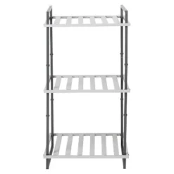 Honey-Can-Do 3 Tier Square Tube Shelf Gray -My Book Perch Sales Store unnamed file 3187