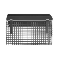 Universal Metal Bunk Bed Shelf Gunmetal/Mesh - Saracina Home -My Book Perch Sales Store unnamed file 3194