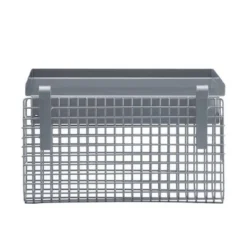 Universal Metal Bunk Bed Shelf Silver/Mesh - Saracina Home -My Book Perch Sales Store unnamed file 3205