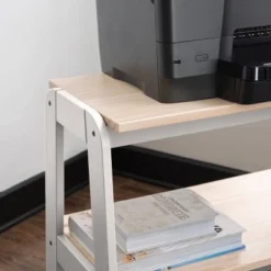 30" Holton Bookcase Printer Stand - Linon White -My Book Perch Sales Store unnamed file 3214