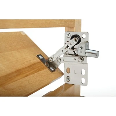 Rev-A-Shelf 6581-31SC-52 31-Inch Stainless Steel Slim Tip-Out Storage Tray with Soft-Close Hinges for Kitchens, Laundry Rooms, or Vanity Cabinets 5 Rev-A-Shelf 6581-31SC-52 31-Inch Stainless Steel Slim Tip-Out Storage Tray with Soft-Close Hinges for Kitchens, Laundry Rooms, or Vanity Cabinets - Image 4