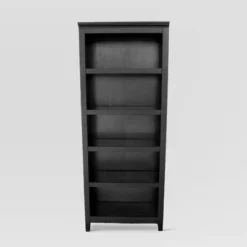 72" Carson 5 Shelf Bookcase - Threshold Walnut Brown -My Book Perch Sales Store unnamed file 3309