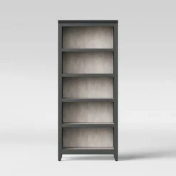 72" Carson 5 Shelf Bookcase - Threshold Walnut Brown -My Book Perch Sales Store unnamed file 3312