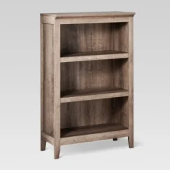 48" Carson 3 Shelf Bookcase - Threshold Espresso