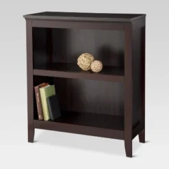 36" Carson 2 Shelf Bookcase - Threshold Black -My Book Perch Sales Store unnamed file 3357