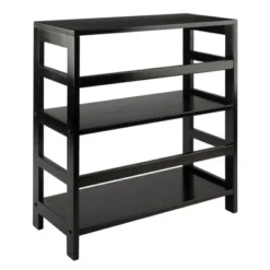 29.21" 2 Tier Leo Shelf Storage or Bookshelf Wide Espresso Brown - Winsome -My Book Perch Sales Store unnamed file 3449