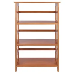 42" Studio Bookshelf 3 Tier Honey Brown - Winsome
