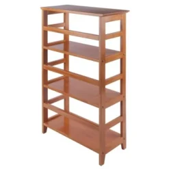 42" Studio Bookshelf 3 Tier Honey Brown - Winsome -My Book Perch Sales Store unnamed file 3464