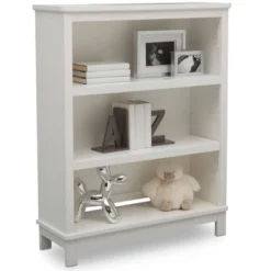 Delta Children Farmhouse Bookcase Textured White -My Book Perch Sales Store unnamed file 3491