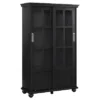 Capewood Bookcase with Sliding Glass Doors 51" - Room & Joy Black 1 Capewood Bookcase with Sliding Glass Doors 51" - Room & Joy Black -My Book Perch Sales Store unnamed file 3497