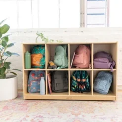 ECR4Kids Birch 8-Compartment School Cubby Storage, Kids Wood Shelf Organizer -My Book Perch Sales Store unnamed file 35