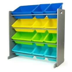 Elements Toy Storage Organizer with 12 Storage Bins - Humble Crew -My Book Perch Sales Store unnamed file 355